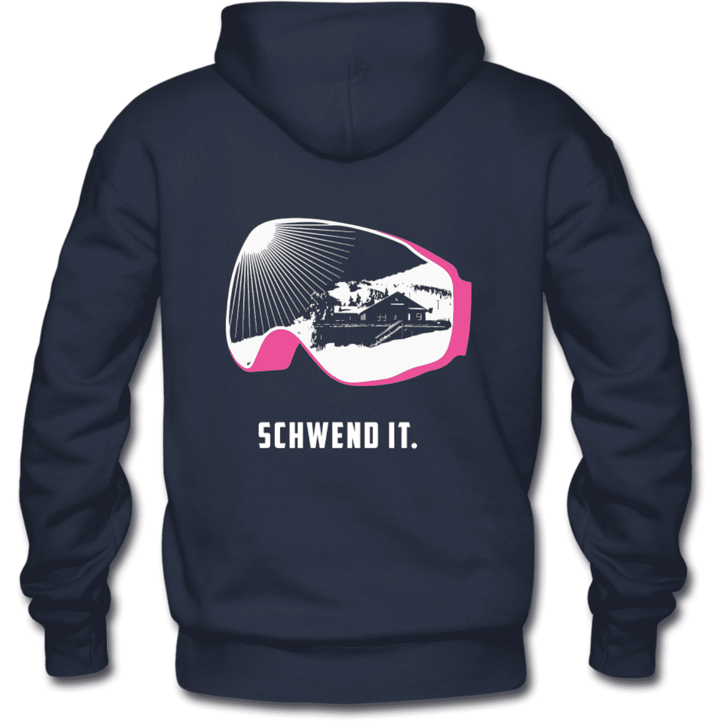 Schwend It Adults Hoodie - Navy Heather