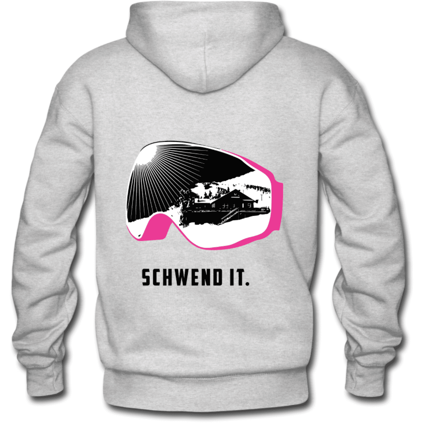 Schwend It Adults Hoodie - Grey